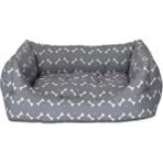 Terra Organik Pet Uniform Gri-Beyaz Kedi ve Köpek Yatağı S 40X50CM - 001-Renkli - 100 x 100 cm