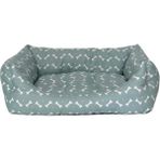 Terra Organik Pet Uniform Mint-Beyaz Kedi ve Köpek Yatağı S 50X60CM - 001-Renkli - 100 x 100 cm