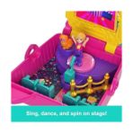 Terra Organik Polly Mini Bebek ve Aksesuarları ile Patlamış Mısır Temalı Kedicik Sineması Mini Oyun Seti, Mikro Bebek ve Kedicik Figürü Dahil 8 Aksesuar, JFV01 - Option-1