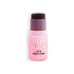 Terra Organik Revolution, Jelly Blush Stick Dudak ve Yanak Lekesi, Hyaluronik Asit ve Aloe ile Uzun Ömürlü ve Yapılabilir, Vegan ve Zulüm Içermez, Şeftali Portakalı - Option-1