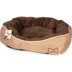 Terra Organik Yatak Çipi, Yuvarlak U: 73 cm G: 70 cm Y: 20 cm Kahverengi - 001-Renkli - 100 x 100 cm