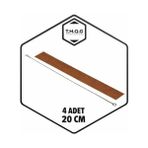 Terra Organik Yedek Tel + Teflon Poşet Ağzı Yapıştırma Kapatma Makinesi Için 4'er Adet (20CM) - Option-1