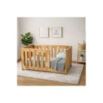 Terra Ws Montessori Yatak Kayın Masif – Doğal Ahşap Bebek & Çocuk Karyolası | Capricornus 70 Cm Yükseklik