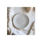 terraco ceramic El yapımı seramik tabak , bardak altlığı 17 cm rölyef