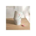 terraco ceramic Seramik lale desen shot espresso fincanı ikili mug