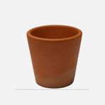 Terracota Konik Kaktüs Naturel Saksı Q5,5cm