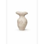 Terracotta Gövde Şekilli Dekoratif Vazo Modern Bohem Salon Orta Sehpa Kadın Figürlü Şık Ev Dekoru