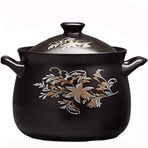 Terracotta Güveç Tenceresi, Kil Güveç Tenceresi, Pişmiş Toprak Güveç Tenceresi, Seramik Güveç Kil Tenceresi, Yemek Yapmak için - Besleyici Olarak Yükseltildi, Yüksek Sıcaklığa Dayanıklı, Temizlemesi