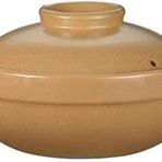 Terracotta Güveç Tenceresi, Kil Tencere Pişirme için Kil Tencere Pişmiş Toprak Tencere Seramik Güveç Seramik Güveç - Kolay Temizlenebilir Güveç (Ve Kapasite 0,6 L)