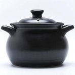 Terracotta Güveç Tenceresi, Kil Tenceresi Pişirmek için Kil Tencere Tenceresi Pişmiş Toprak Güveç Tenceresi Seramik Güveç - Açık Alev (Kapasite 2 l)