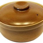Terracotta Güveç Tenceresi, Pişirme için Kil Tencere Güveç Tenceresi Pişmiş Toprak Güveç Tenceresi Seramik Güveç Kil Tencere - Yüksek Sıcaklık Dayanımı (3,0 litre)