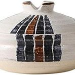 Terracotta Güveç Tenceresi, Pişmiş Toprak Güveç Tenceresi Seramik Güveç Pişirmek için Kil Tencere - İç Kısım Pürüzsüz ve Pürüzsüzdür (Kapasite 3l)