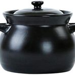 Terracotta Güveç Tenceresi, Pişmiş Toprak Tencere Güveç Pişirme için Kil Tencere Yüksek Verimli Seramik Güveç Enerji Tasarruflu Sıcaklık (Kapasite 4300ml)
