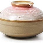 Terracotta Güveç Tenceresi, Pişmiş Toprak Tencere Seramik Güveç Seramik Güveç - Sağlıklı ve Dayanıklı Güncelleme Besleyici Güveç (Khaki a)