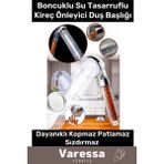 Terrien Yeni Nesil Özel Zeolid Taşlı Yüksek Emisyon Güçlü Boncuklu Su Tasarruflu Kireç Önleyici Duş Başlığı - Çift Yönlü