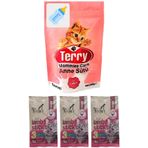 Terry Anne-Yavru Kedi Sütü Tozu 200 gr, Biberon, Kuzu Etli 3 adet 3lü Sticks Ödül