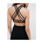 Terry Pau TP101243 Biyeli Sırt Dekolteli Mini Elbise