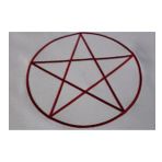 Ters Pentagram Grid Kumaş Üzerine Nakış İşleme - Yeni Versiyon
