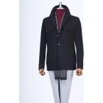 Terzi Adem Altun İtalyan stil slim fit spor mont erkek siyah T13378 - 56