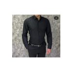 terzi ayhan (3.lü set ürün ) Slim Fit Siyah Gömlek+Siyah Kumaş Pantolon+Kemer