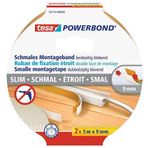 Tesa 55714-00000-03 5 m 9 mm Powerbond Slim 2 Köpük Montaj Bandı