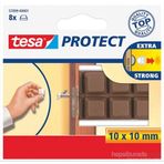 Tesa Beyaz 8 Adet 10x10 mm Kapı Çarpmalarına Karşı Tampon