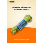 Tesa Çamaşır İpi Naylon 10 Metre TM-411 | Dayanıklı ve Çok Amaçlı Asma İpi