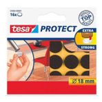 Tesa Daire Keçe Kahve 12x22 mm Protect Zemin Koruyucu