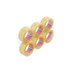 Tesa Doğal Kauçuk Koli Bandı 45 Mm X 100 Metre Şeffaf ( 6 Lı Paket)