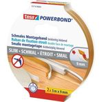 Tesa Powerbond Slim 2 Adet 5 mt 9 mm Köpük Montaj Bandı