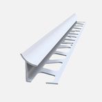 Tesay 10 mm Pvc İç Köşe Profili Beyaz