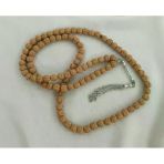 Tesbih 99 lük 10 mm Doğal Rudraksha Rudraşka Tespih