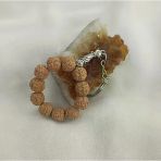 Tesbih Anahtarlık 11 li 10 mm Doğal Rudraksha Rudraşka Mini Tesbih
