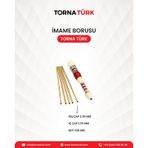 Tesbih İmame Borusu - Dış Çap 2.35 Mm - 10 Adet İşleme Ekipmanı Metalik