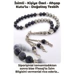 Tesbih Sakarya Kişiye Özel Isimli - Yıldıztaşı Doğal Taş Tesbih - 8 Mm Küre Kesim