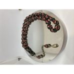 Tesbih TSBH00106BC 925 Ayar Gümüş Püsküllü Gümüş-Mercan Işlemeli Beyzi Kesim Usta El Işçilikli Erzurum Oltu Tesbih - (No Color)