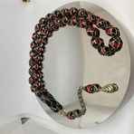 Tesbih TSBH00106BC 925 Ayar Gümüş Püsküllü Oltu Tesbih