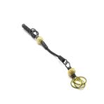 Tesbihane Gri-Sarı Renk 1000 Ayar Gümüş Kazaz M-2 Püskül