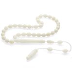 Tesbihane Sistemli Arpa Kesim Bilek Boy Deve Kemiği Tesbih