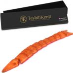 Tesbihkenti Turuncu Renk Balık Tesbih - Renkli