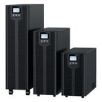 Tescom Teos 320 20 Kva 3F/3F 40x7 Ah RS-232 6-15 dk Trifaze LCD Online UPS