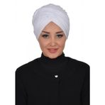 Tesettür Bone Beyaz
