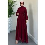 Tesettür Diyarı Sultan Model Yandan Bağlamalı Abiye