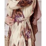 Tesettür Elbise - Mavi - 1