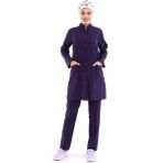 Tesettür Forma Takımı Full Çıtçıt - 5519 Bahar Mor - 2XL