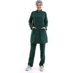 Tesettür Forma Takımı Full Çıtçıt - 58 Yeşil - XL