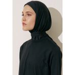 Tesettür Mayo Bone Siyah - Standart