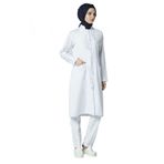 Tesettür Uzun Boy Doktor Önlüğü Öğretmen Önlüğü Hemşire Önlük Kadın Uzun Önlük