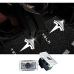 Tesla juniper kapı altı ışık lazer led logo hoşgeldin aydınlatması