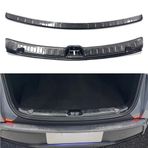 Tesla Model Y Juniper Abs Karbon Fiber Arka Bagaj Eşiği+Arka Tampon Eşiği Koruyucu Set (2parça)
